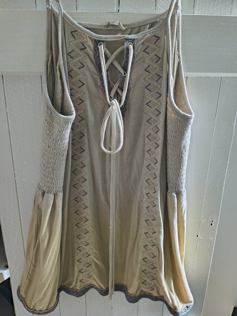 Boho Ombre Sleeveless Tank Top